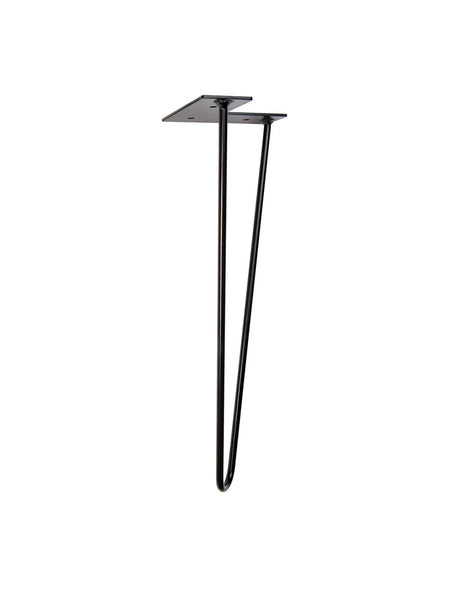Black hairpin clearance table legs