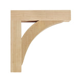 Farmhouse Arch Wood Bracket (9"h x 9"d)