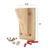 Bracket with Hardware (13"h x 9.75"d)