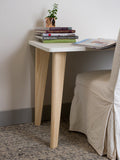 Contemporary Angle Table Leg 28"