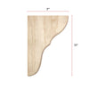 Corbel (11"h x 7"d)