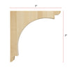 Medium Arch Corbel (7"h x 7"d)