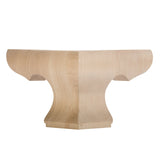 Pedestal Bun Foot Center