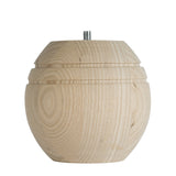 Round Modern Bun Foot