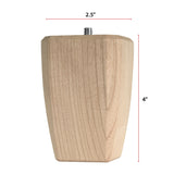 Square Taper Bun Foot