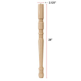 Traditional Leg (28"h)